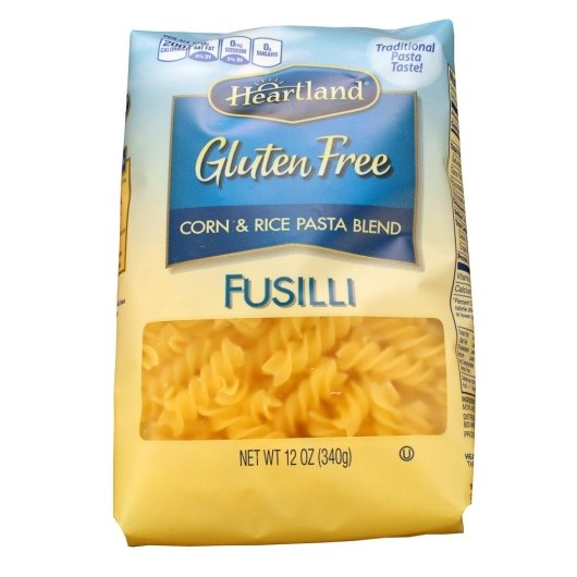 Heartland Gluten Free Fusilli, 6 x 12 oz Case - Pantry Ingredients