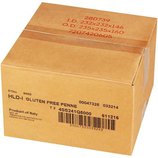 Heartland Gluten Free Penne Riggate, 6 x 12 oz Case - DOT product image 7