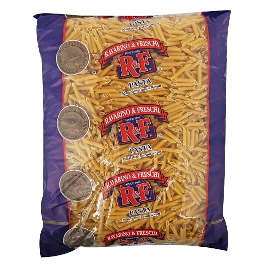 AIPC Ravarino and Mini Penne Rigate, 2 x 10 lb Case - Pantry Ingredients