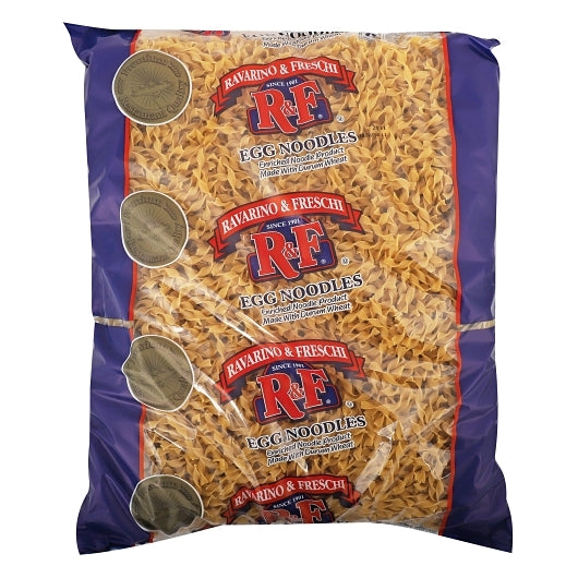 AIPC Ravarino and Medium Egg Noodles, 2 x 5 lb Case - Pantry Ingredients