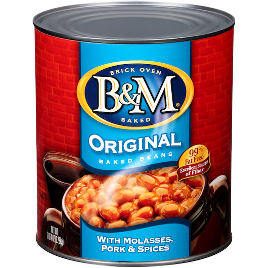 B&M Original Baked Beans, 6 x 116 oz Case - DOT product image 2