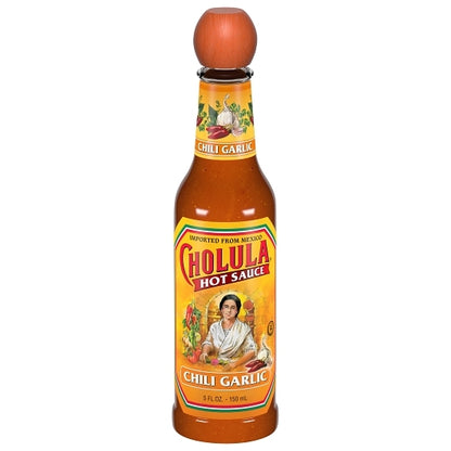 Cholula Chili Garlic Hot Sauce Bottle, 12 x 5 fl oz Case - DOT product image 7