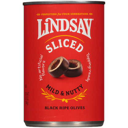 Lindsay Sliced Tray Domestic Olives Canned, 12 x 6.5 oz Case - DOT product image 6