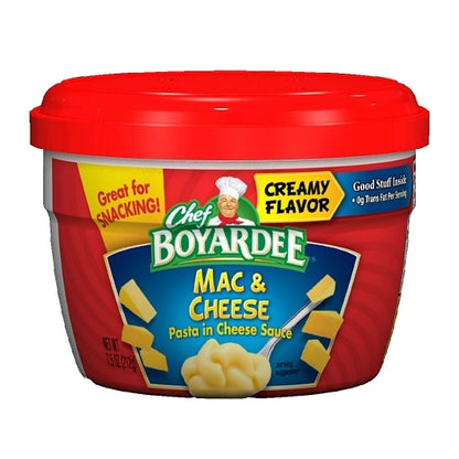 Chef Boyardee Macaroni & Cheese Microwave Bowl, 12 x 7.5 oz Case - DOT product image 2
