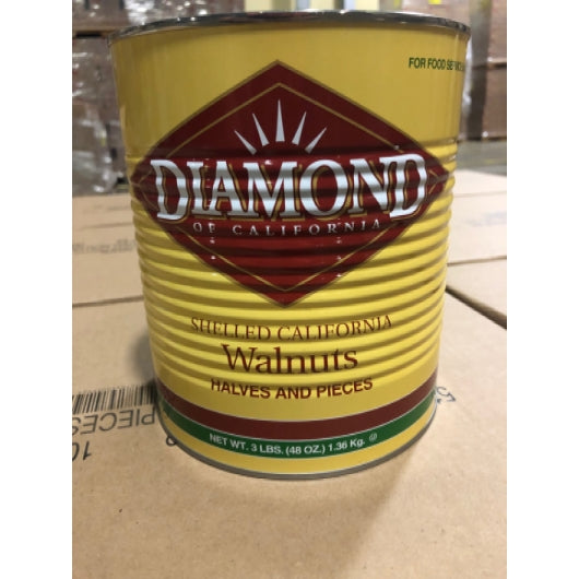 Diamond Walnut Halves WALNUT HLVS/PCS, 6 x 3 lb Case - DOT product image 8