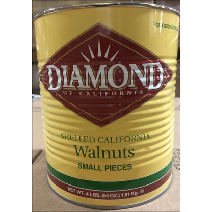 Diamond Small Walnut Pieces, 6 x 4 lb Case - DOT product image 2