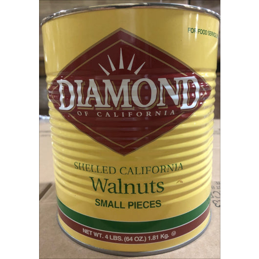 Diamond Small Walnut Pieces, 6 x 4 lb Case - DOT product image 2