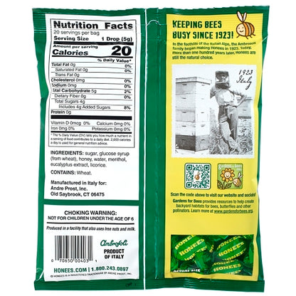 Honees Candy Cough Drops, 12 x 20 PC Case - DOT product image 7