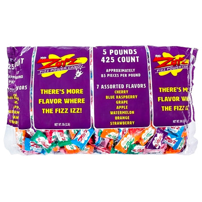 Zotz Assorted Candy Individually Wrapped Bulk, 3 x 5 lb Case - Candy & Confections