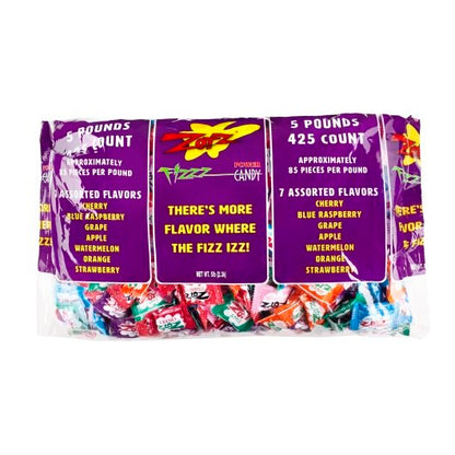Zotz Assorted Candy Individually Wrapped Bulk, 3 x 5 lb Case - Alternate product angle or state