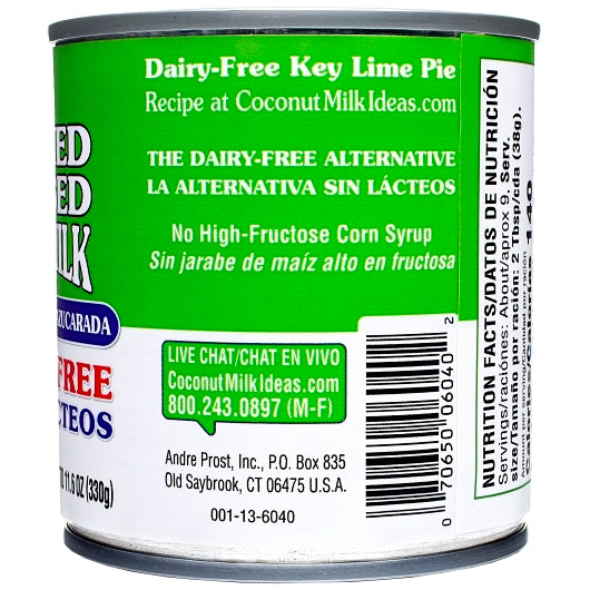 Andre Prost Sweetened Condensed Coconut Milk Display Tray; 11.6 Ounce; 12 Per Case - DOT product image 2