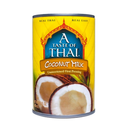 A Taste Of Thai Coconut Milk, 12 x 13.5 fl oz Case - Pantry Ingredients