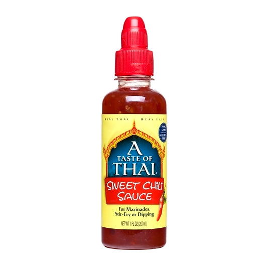 A Taste Of Thai Sauce Sweet Chili, 2 x 6 x 7 fl oz Case - Condiments & Sauces