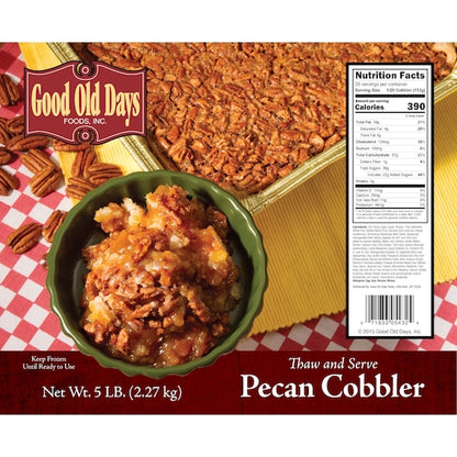 Good Old Days Pecan Cobbler, 4 x 5 lb Case - DOT product image 5