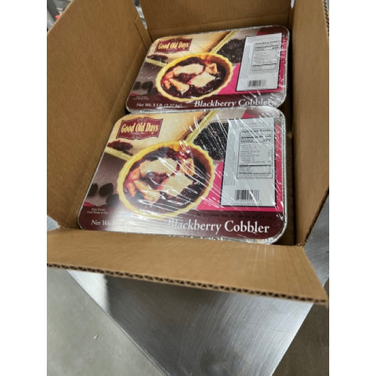 Good Old Days Blackberry Cobbler, 4 x 5 lb Case - DOT product image 4