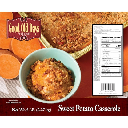 Good Old Days Sweet Potato Souffle, 4 x 5 lb Case - DOT product image 3