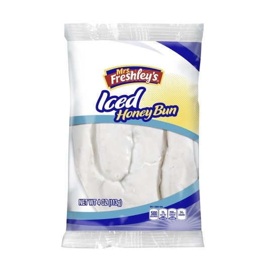 Mrs Freshleys Iced Honey Bun, 6 x 9 x 4 oz Case - Pantry Ingredients