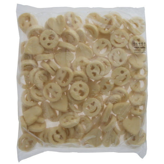 Mccain Emoticons Crispy Potato Shapes, 6 x 24 lb Case - DOT product image 3