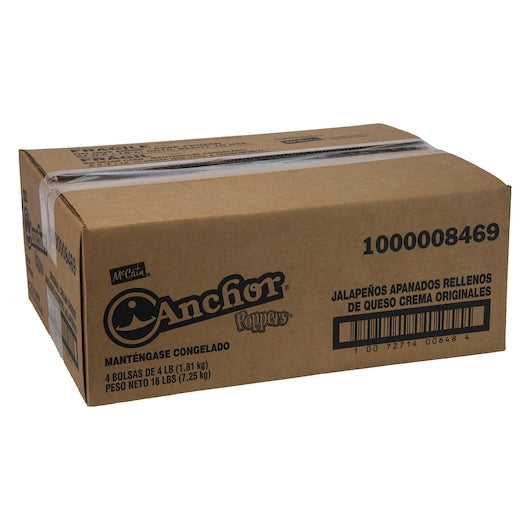 Anchor Original Cream Cheese Stuffed Jalapenos, 4 x 4 lb Case - DOT product image 4