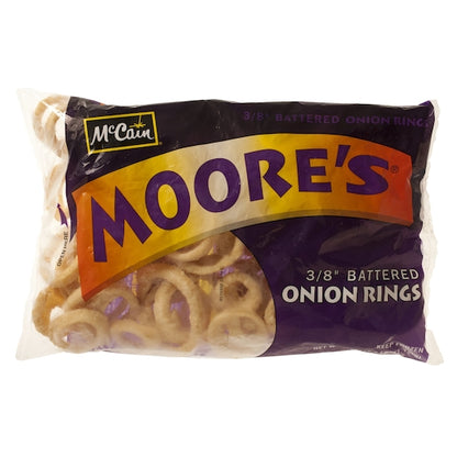 Moores 3/8" Battered Onion Rings, 6 x 2.5 lb Case - DOT product image 3