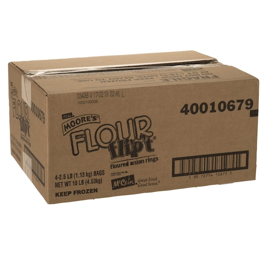 Moores Floured Onion Rings, 4 x 2.5 lb Case - DOT product image 7