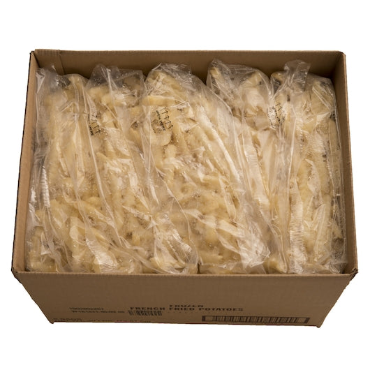 McCain Golden Crinkle 3/8" Grade A Fancy Crinkle Cut French Fries, 6 x 6 x 30 lb Case - DOT product image 6