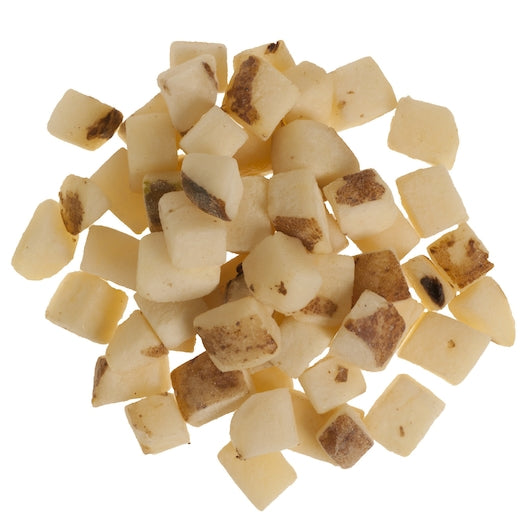 Mccain Signatures 3/4" x 1" x 5/8" Skin On Hashbrown Cubes, 6 x 6 x 30 lb Case - Frozen Potatoes Sides