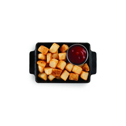 Mccain Signatures 3/4" x 1" x 5/8" Skin On Hashbrown Cubes, 6 x 6 x 30 lb Case - DOT product image 5