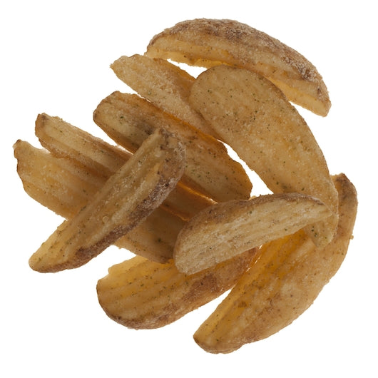 Mccain Route 66 Garlic & Onion Crinkle Potato Wedges, 6 x 6 x 30 lb Case - DOT product image 4