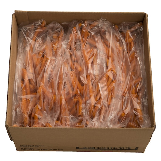 Mccain Harvest Splendor Thin Stix Extra Long Sweet Potato Fries, 6 x 6 x 15 lb Case - DOT product image 6