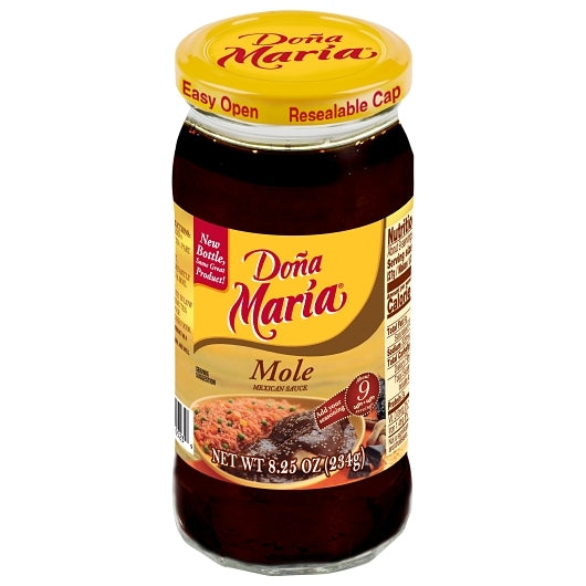 DONA MARIA Mole Regular Paste, 8.25 Ounce (Pack of 12) - DOT product image 2