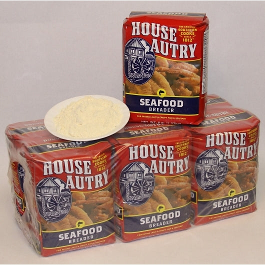 House-Autry Mills Seafood Breader, 6 x 5 lb Case - Meat, Poultry & Seafood