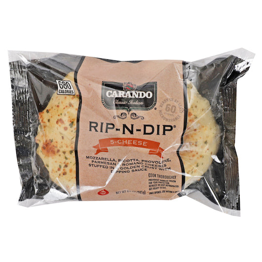 Carando Pizza Rip-n-dip Cheese, 12 x 8.5 oz Case - Prepared Foods
