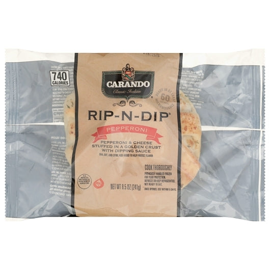 Carando PIZZA RIP-N-DIP PEPPERONI, 12 x 8.5 oz Case - DOT product image 3