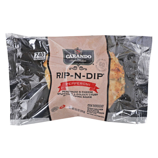 Carando PIZZA RIP-N-DIP PEPPERONI, 12 x 8.5 oz Case - DOT product image 2