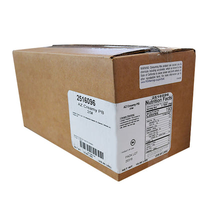 Azar Creamy Peanut Butter, 2 x 5 lb Case - Alternate product angle or state