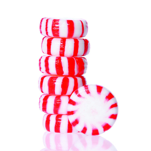 Sunrise Peppermint Starlight CANDY PEPPERMINT STARLIGHT INDIVIDUALLY WRAPPED, 1 x 31 lb Case - Alternate product angle or state