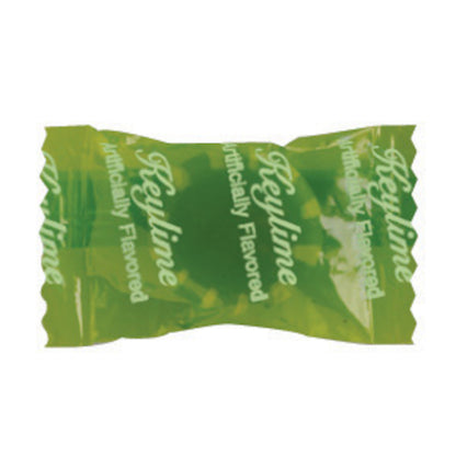 Key Lime Hard Key Lime Disk Individually Wrapped Bulk, 1 x 31 lb Case - Candy & Confections