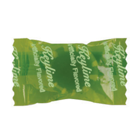 Key Lime Hard Key Lime Disk Individually Wrapped Bulk, 1 x 31 lb Case - Candy & Confections