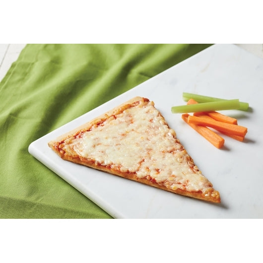 The MAX Whole Grain Real Slice Cheese Pizza, 1 x 96 x 4.67 oz Case - Prepared Foods