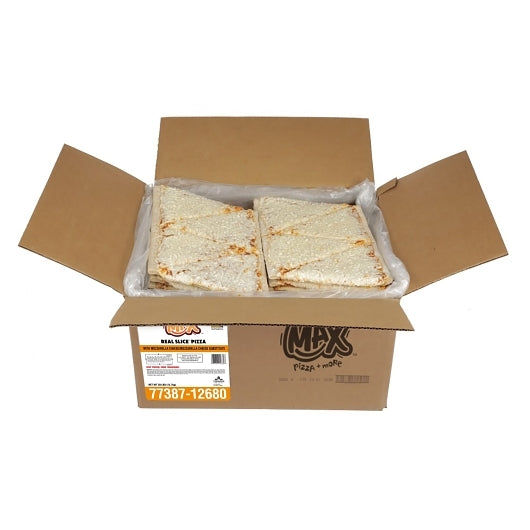 The MAX Whole Grain Real Slice Cheese Pizza, 1 x 96 x 4.67 oz Case - DOT product image 3
