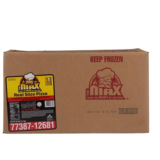 The MAX Whole Grain Real Slice Pepperoni Pizza, 1 x 96 x 4.67 oz Case - DOT product image 6
