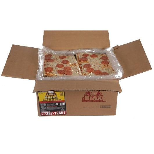 The MAX Whole Grain Real Slice Pepperoni Pizza, 1 x 96 x 4.67 oz Case - DOT product image 5