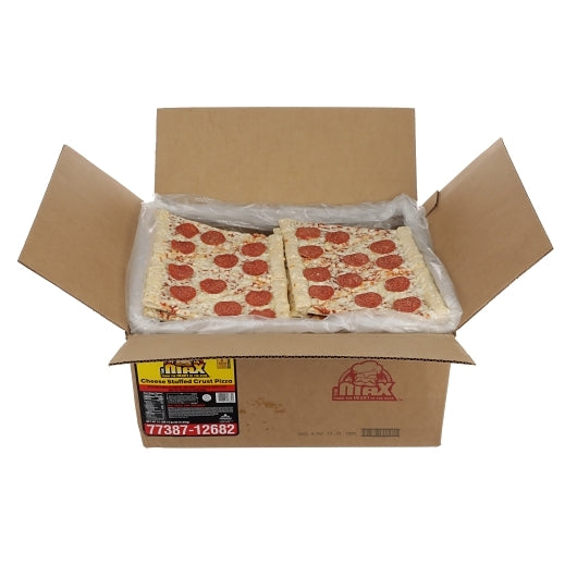 The MAX Whole Grain Reduced Fat Stuffed Crust Pepperoni Pizza Slice, 1 x 72 x 0.304 lb Case - DOT product image 6