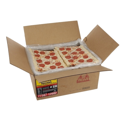 The MAX Whole Grain Reduced Fat Stuffed Crust Pepperoni Pizza Slice, 1 x 72 x 0.304 lb Case - DOT product image 4