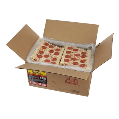 The MAX Whole Grain Reduced Fat Stuffed Crust Pepperoni Pizza Slice, 1 x 72 x 0.304 lb Case - DOT product image 5