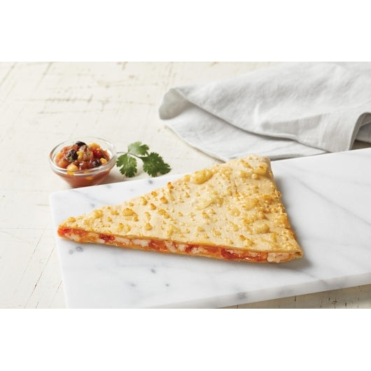 The MAX Pizza Whole Grain Cheese Quesadilla Pizza, 1 x 96 x 4.83 oz Case - Prepared Foods