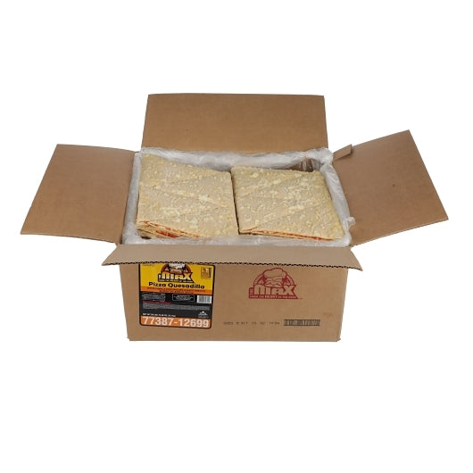 The MAX Pizza Whole Grain Cheese Quesadilla Pizza, 1 x 96 x 4.83 oz Case - DOT product image 5