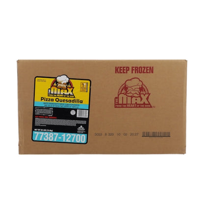 The MAX Pizza Whole Grain Chicken Quesadilla Pizza, 1 x 96 x 5 oz Case - DOT product image 7