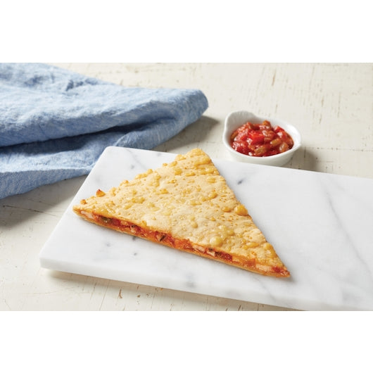 The MAX Pizza Whole Grain Chicken Quesadilla Pizza, 1 x 96 x 5 oz Case - DOT product image 3